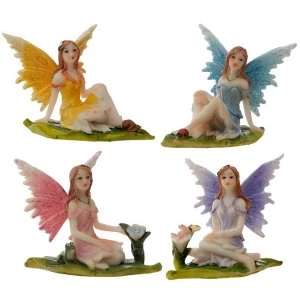 Image of Flora and Fauna Meadow Flower Fairy Figurine
