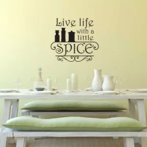 Image of YS-16 Black Decorative Wall Sticker
