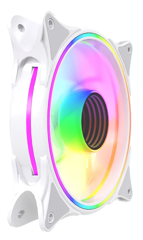 Image of VIDA Infinity 120mm Reverse Blade Processor Fan 12cm White