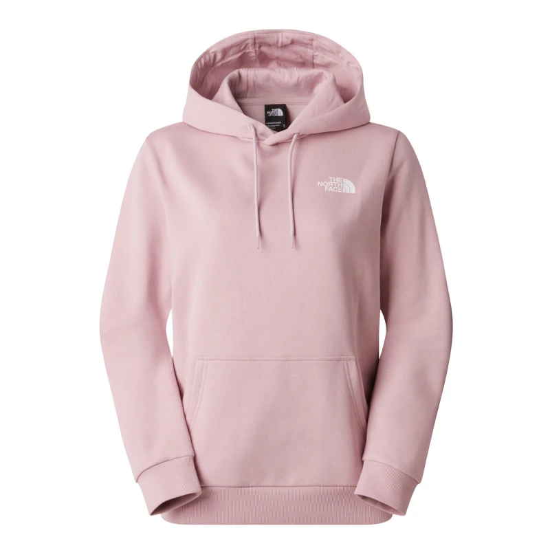 Image of The North Face Womens Simple Dome Hoodie Metal Pink female 14 (L)