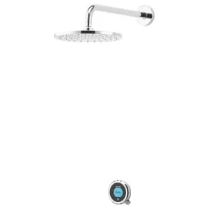 Image of Aqualisa Optic Q Smart Concealed Gravity Pumped Shower with Fixed Wall Head