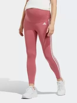 Image of adidas Maternity Leggings, Pink, Size S, Women