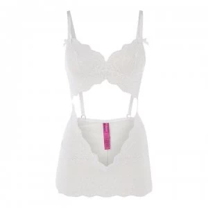 Image of L Agent by Agent Provocateur Vanessa Slip Dress - White