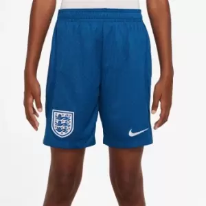 Image of Nike England Strike Shorts 2023 Junior - Blue