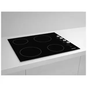 Image of Blomberg MKN24001 60cm 4 Zone Frameless Ceramic Hob Knob Side Controls