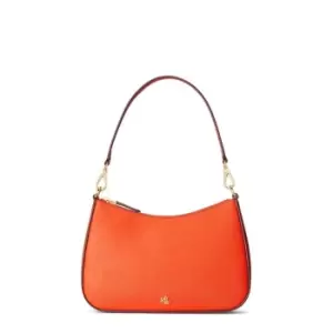 Image of Lauren by Ralph Lauren Danni Shoulder Bag - Orange