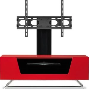 Image of Alphason Chromium 2 1000 + Bracket TV Stand - Red