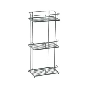 Image of Showerdrape Esquire Floor Caddy - Grey