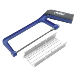 Image of Rolson 58260 Aluminium Junior Hacksaw & Mitre Box