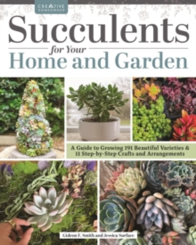 Image of Succulents for Your Home and Garden : A Guide to Growing 191 Beautiful Varieties & 11 Step-by-Step Crafts and Arrangements Paperback / softback