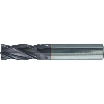 Image of 20.00MM Series 66 Carbide 4 Flute Plain Shank Short Series End Mills - EMQ-4PS Q-Coat Coated