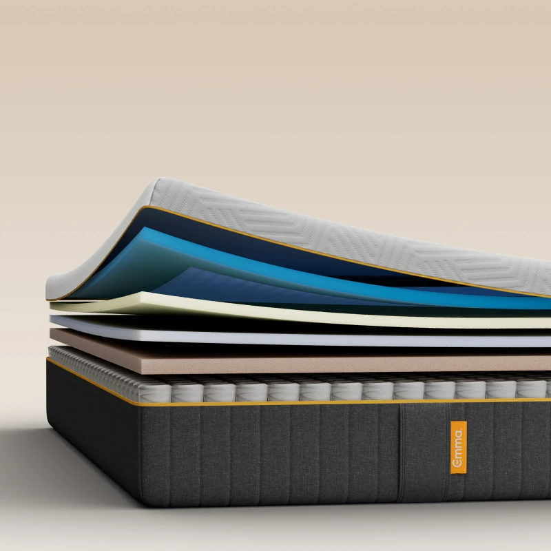 Image of Emma Original Elite Roll Packed Mattress King Size - 150X200