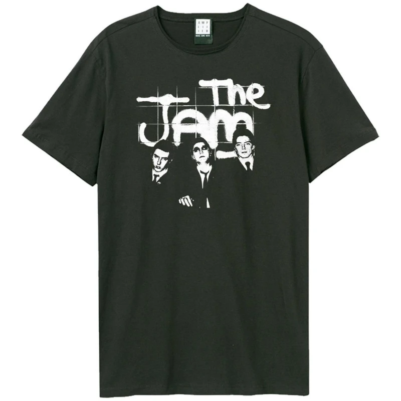 Image of Amplified Amplified Men Group Shot The Jam T-Shirt in Charcoal Size: Small Charcoal S Male 5063470544752