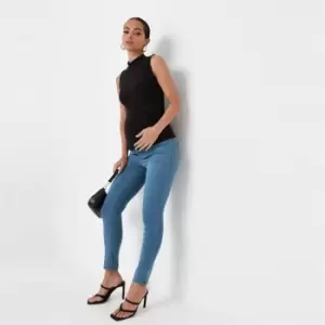 Image of Missguided Maternity Vice Skinny Jean - Blue