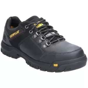 Image of Caterpillar Mens Extension Lace Up Safety Shoe (9 UK) (Black) - Black