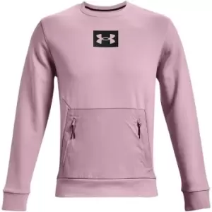 Image of Under Armour Summit Knit Sweatshirt Mens - Pink