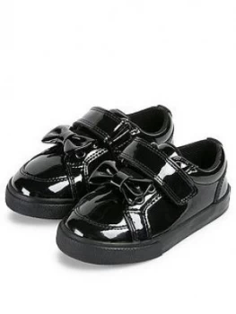 Image of Kickers Girls Tovni Lo Bow Plimsoll
