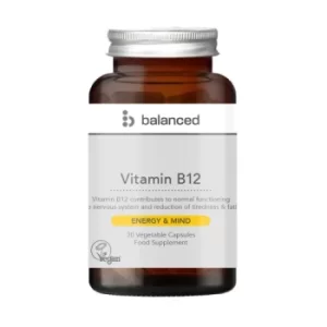 Image of Balanced Vitamin B12 Bottle 30 capsule