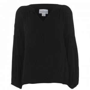 Image of Velvet Velvet Elaine Shirt - Black