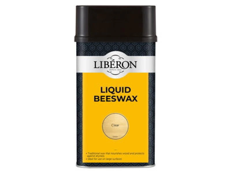 Image of LIBERON 126815 Liquid Beeswax Clear 1 litre LIBBLCL1LN - Liberon 126815