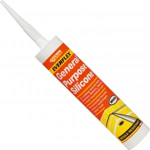 Image of Everbuild General Purpose Silicone Sealant Grey 310ml