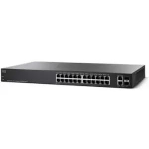 Image of Cisco Small Business SG220-26P Managed L2 Gigabit Ethernet (10/100/1000) Black Power over Ethernet (PoE)