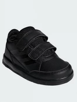 Image of adidas Altasport Infant Trainers - Black, Size 4