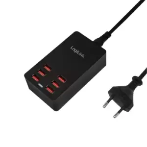 Image of LogiLink PA0139 mobile device charger Black Indoor