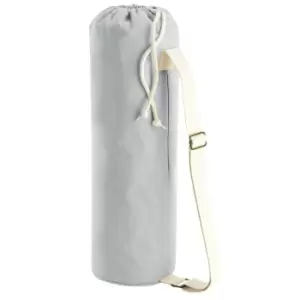 Image of Westford Mill EarthAware Organic Duffle Bag (One Size) (Light Grey)