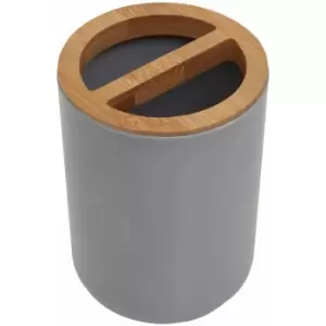 Image of Canyon Grey Toothbrush Holder - Premier Housewares