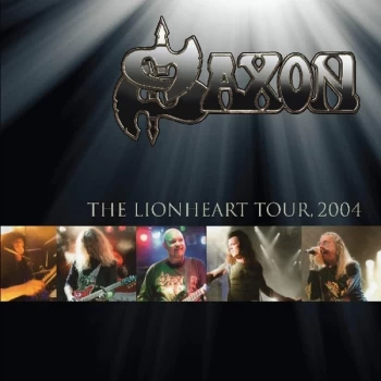 Image of Saxon - The Lionheart Tour 2004 Limited Edition Gold Vinyl