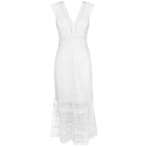 Image of Bardot Petra Lace Dress - IVORY