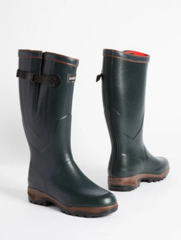 Image of Aigle Parcours 2 Iso Rubber Boots Bronze Size 38