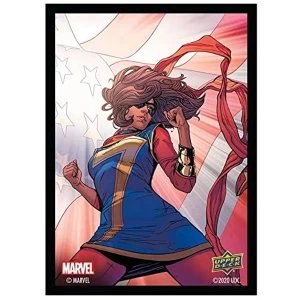 Image of Marvel Card Sleeves: Ms Marvel (65 Sleeves)