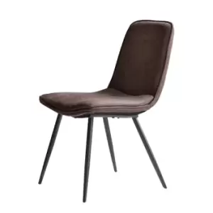 Image of Gallery Direct Newton Chair Brown