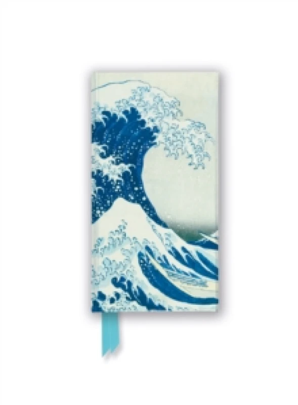Image of Katsushika Hokusai: The Great Wave (Foiled Slimline Journal) Notebook / blank book