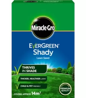 Image of Miracle-Gro EverGreen Shady Lawn Seed 420g carton