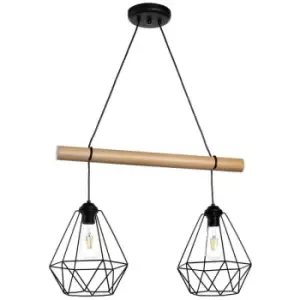 Image of Onli Baldo Wire Frame Pendant Ceiling Light, E27