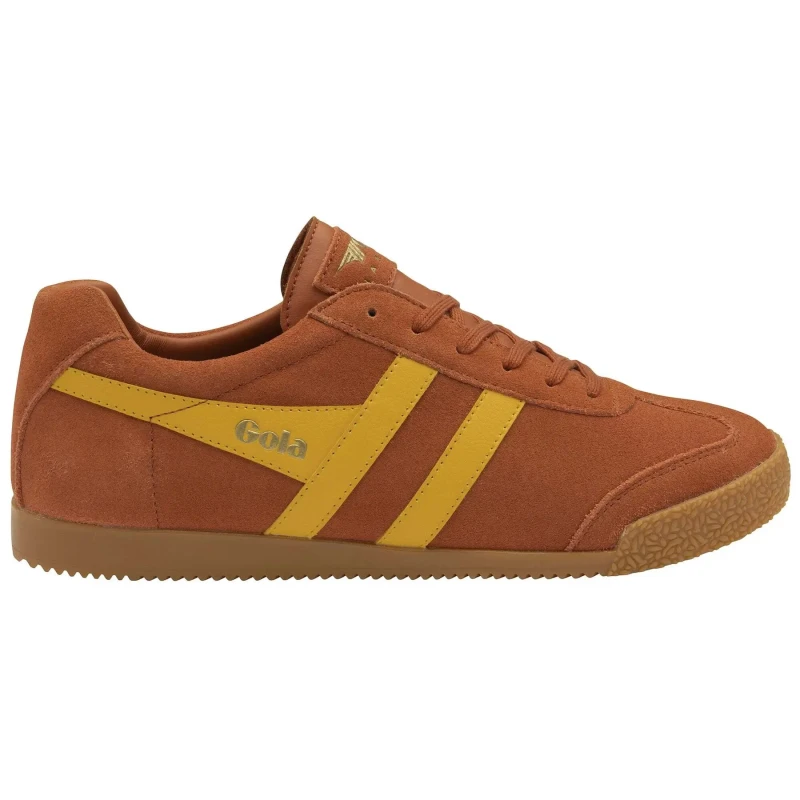 Image of Gola Leather Trainers Gola Harrier Orange Male 41