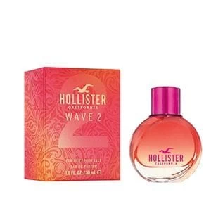 Image of Hollister Wave 2 Eau de Parfum For Her 30ml