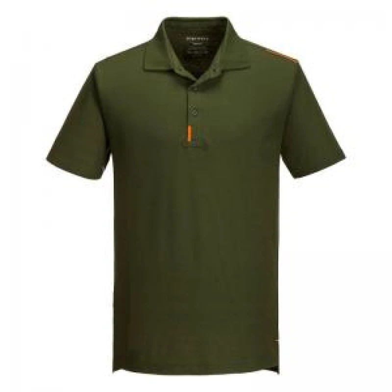 Image of Portwest WX3 Polo Shirt T720OGRS Colour: Olive