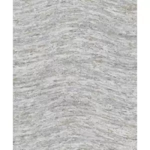 Image of Holden Industrial Wave Texture Grey Wallpaper