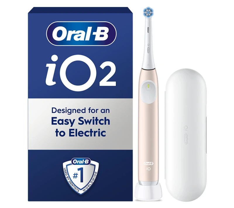 Image of ORAL B iO 2 Electric Toothbrush - Calm Pink 8700216345019