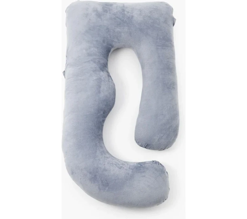 Image of MOMCOZY PP101-GR11NB-A U Shaped Pregnancy Pillow - Grey 762765367582