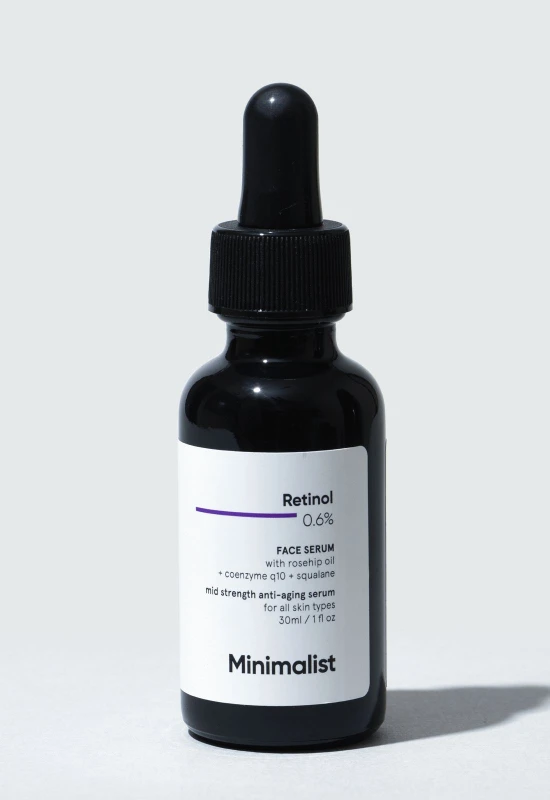 Image of Minimalist Retinol 0.6% Face Serum Clear unisex