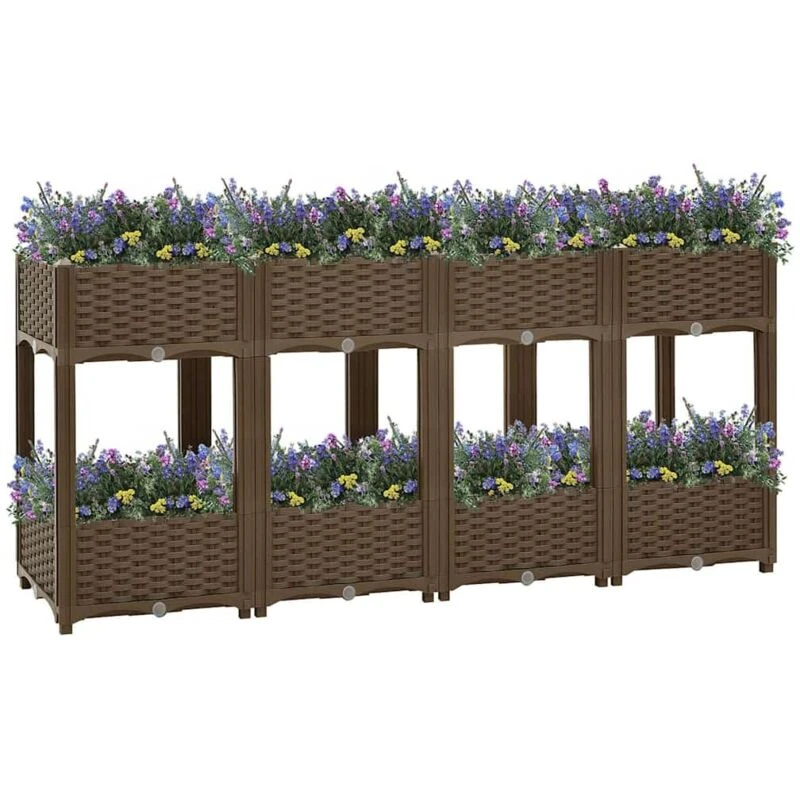 Image of VIDAXL Raised Bed 160x40x71cm Polypropylene Vidaxl 8720286493151