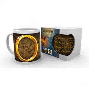 Image of Lord of the Rings One Ring Mug