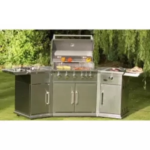 Image of Lifestyle Appliances Bahama Island Stainless Steel Gas Barbecue