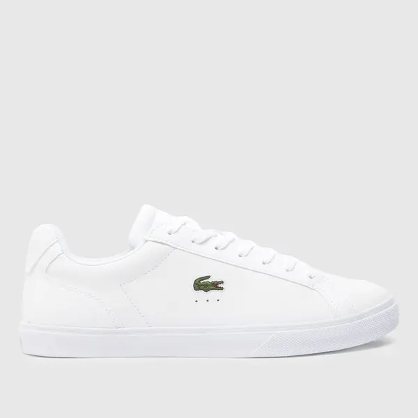 Image of Lacoste lerond pro trainers in white White UK 8 (EU 42)