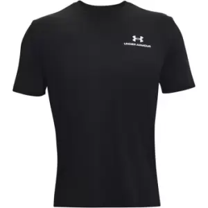 Image of Under Armour Rush Energy Short Sleeve T Shirt Mens - Black